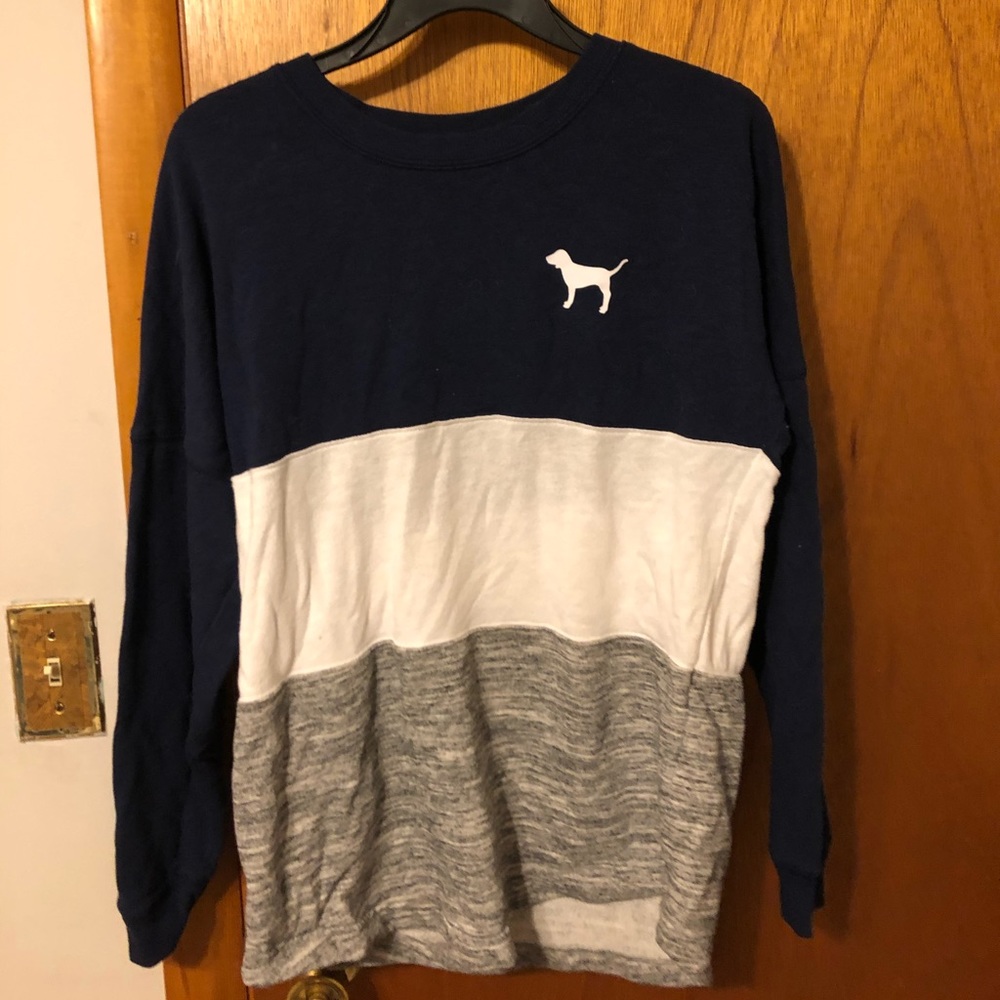 Pink crew neck